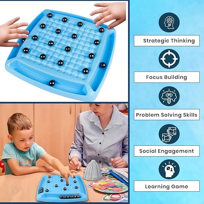 Multiplayer Balance Board Game – Fun Strategy Toy for Kids & Family (1–4 Players)