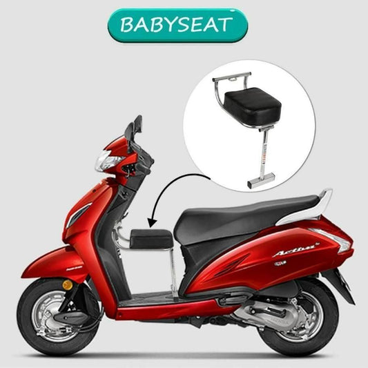Portable Baby Seat for Scooters- Adjustable, Foldable & Safe Baby Carrier for Old Kids