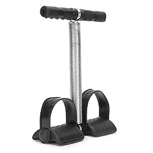 Tummy Trimmer Single Spring Ab Exerciser Fat Burner for Men & Women Ab Exerciser (Black)